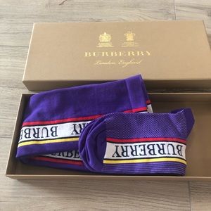 💜BURBERRY KNEE HIGH SOCKS